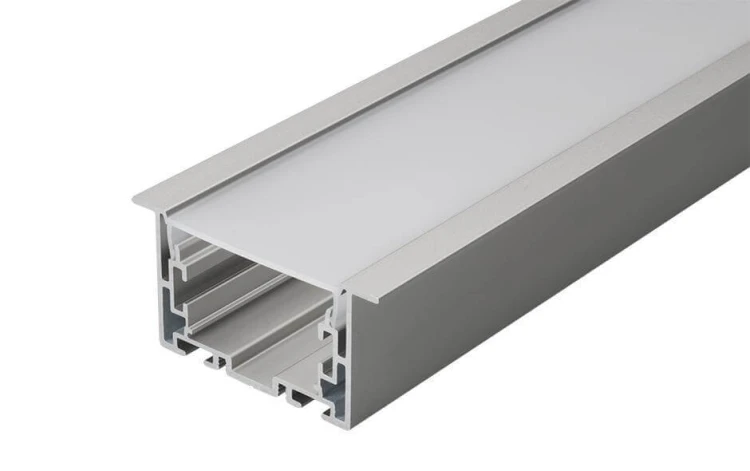 Профиль с экраном Arlight S2-LINIA69-F-2500 ANOD+OPAL 021177