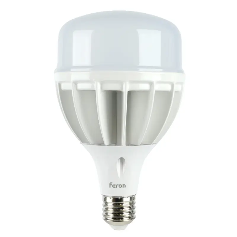 Лампа светодиодная Feron E27-E40 60W 6400K Цилиндр Матовая LB-65 25782