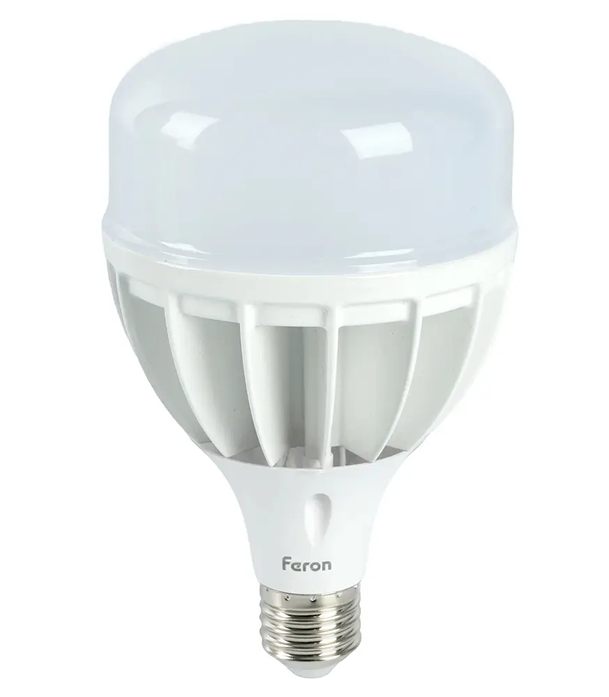Лампа светодиодная Feron E27-E40 60W 6400K Цилиндр Матовая LB-65 25782