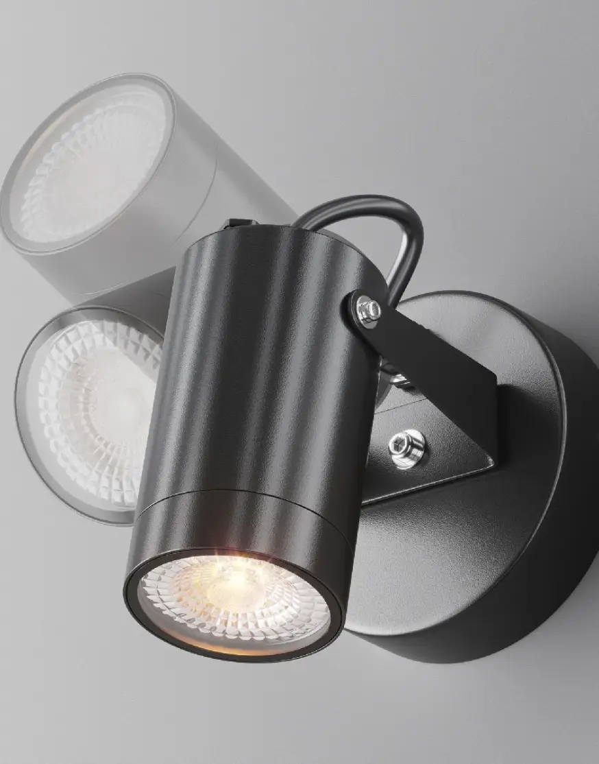 Уличный настенный светильник Maytoni Scope O025WL-01B
