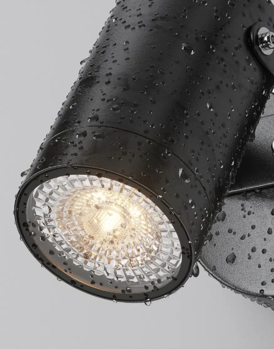 Уличный настенный светильник Maytoni Scope O025WL-01B