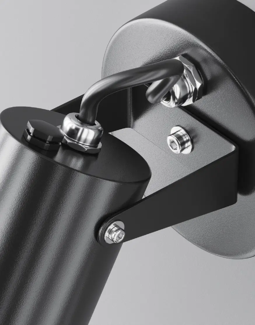 Уличный настенный светильник Maytoni Scope O025WL-01B