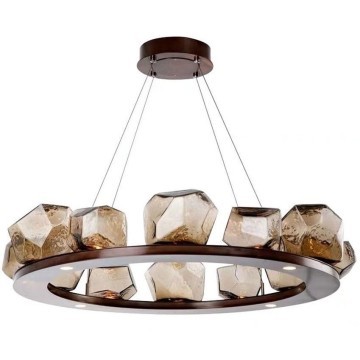 Люстра 8 Gem Ring Chandelier подвесная