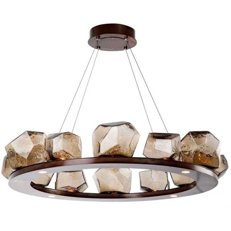 Люстра 8 Gem Ring Chandelier подвесная