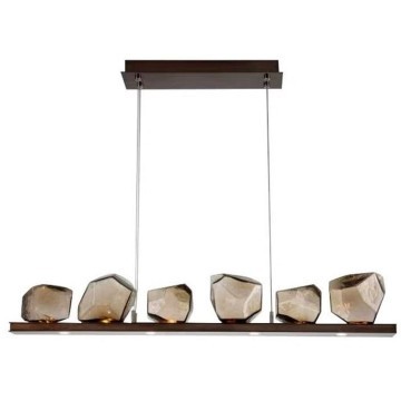 Люстра 6 Gem Linear Suspension подвесная