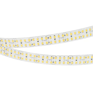 Светодиодная лента Arlight 24W/m 320LED/m 2835SMD теплый белый 5M 032603(2)