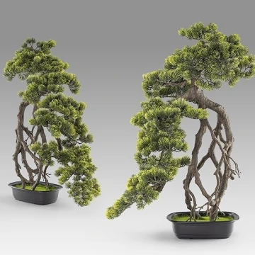 Kengai bonsai 74см Искусственное растение из 2 предметов