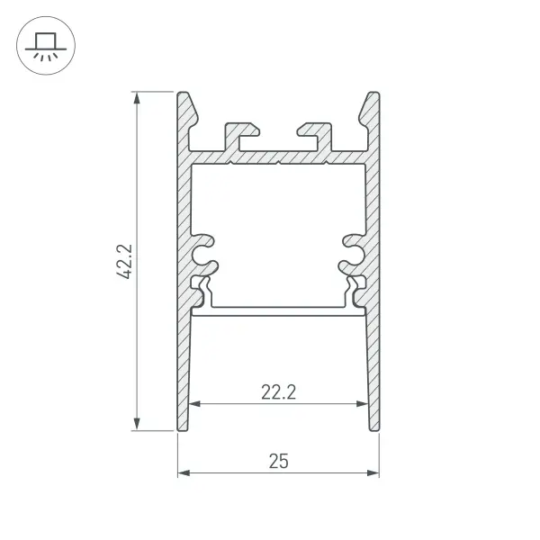 Профиль Arlight SL-COMFORT 031727