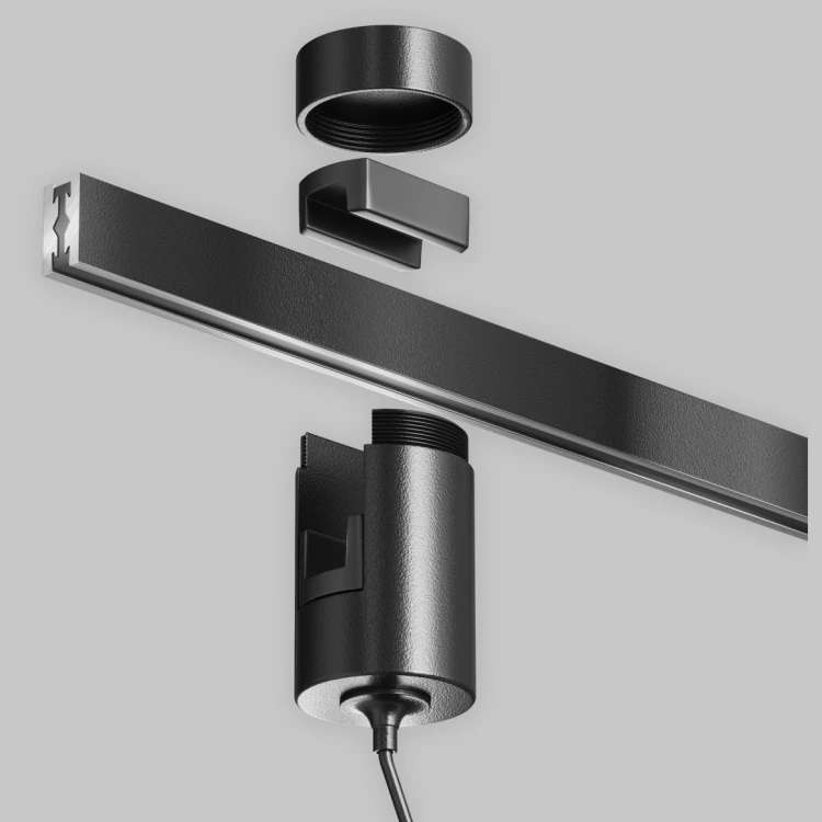 Трековый магнитный светильник Maytoni Focus LED TR157-1-12W4K-B - 
