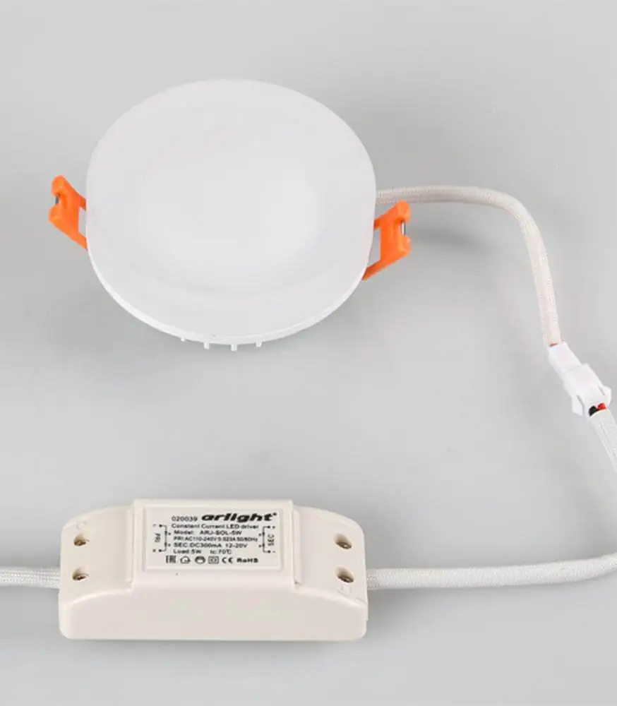 Встраиваемый светильник Arlight LTD-80R-Opal-Roll 5W Day White 020808