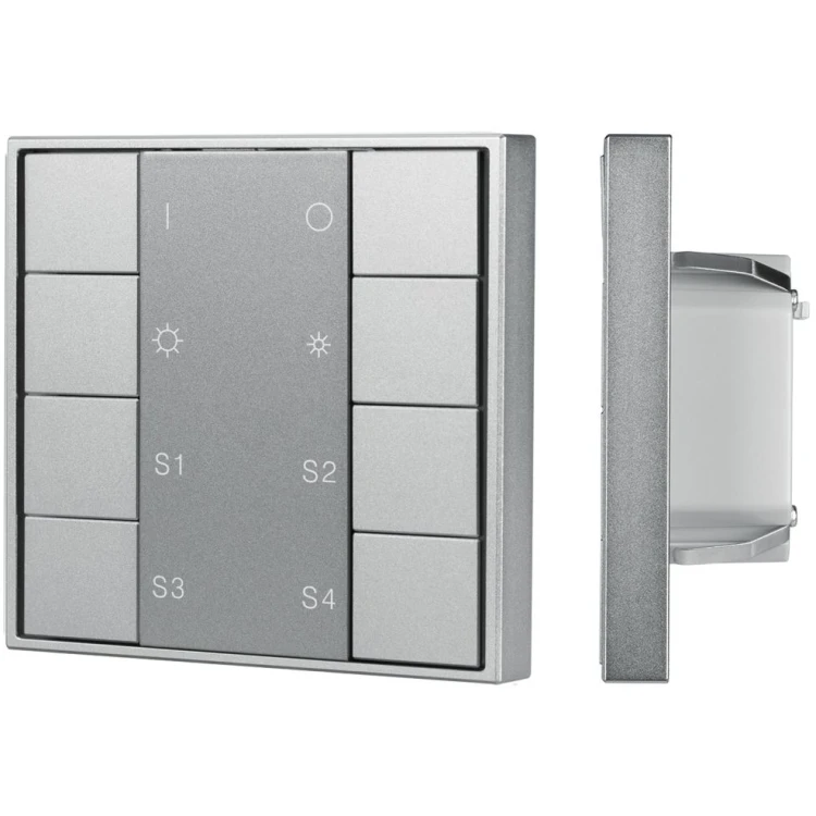 Кнопочная панель Arlight DALI-201-23-1G-4SC-DIM-DT6-IN Silver (BUS, Frame) 048187
