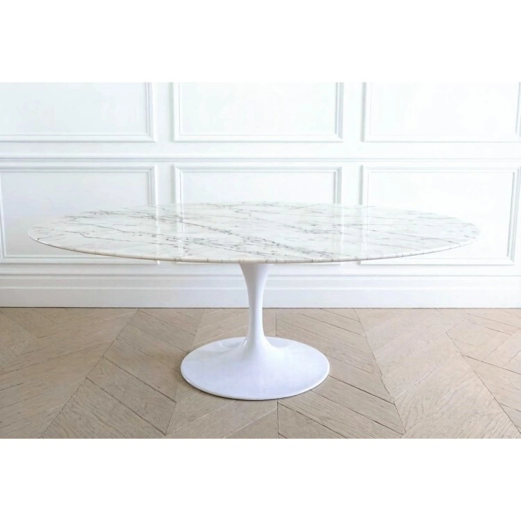 Стол Tulip Oval Marble