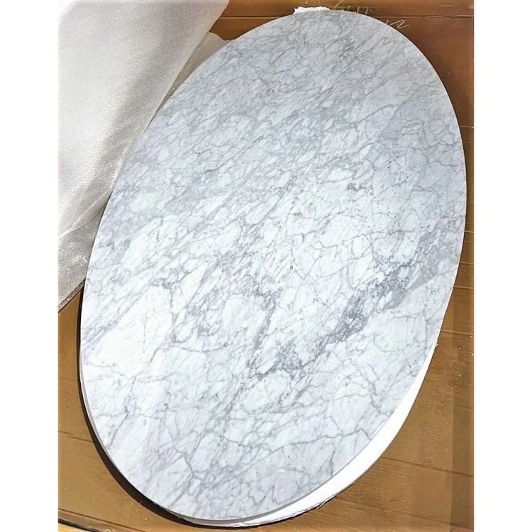 Стол Tulip Oval Marble