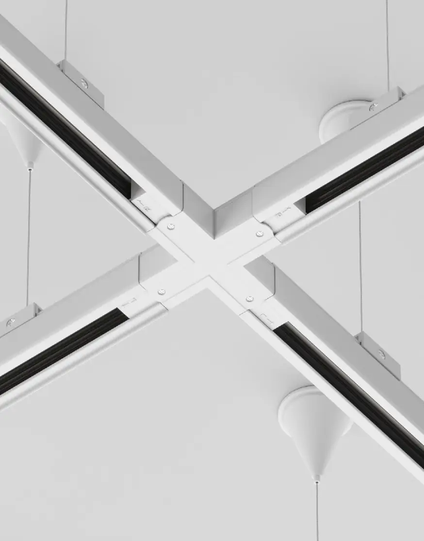 Коннектор X-образный Maytoni Technical Accessorises TRA005CX-31W