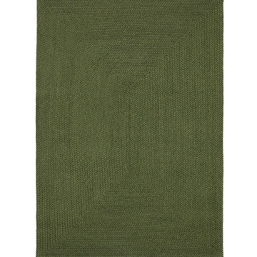 Despas Зеленый ковер из синтетического волокна, 200 x 300 см