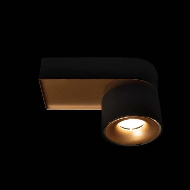 Накладной спот Loft IT Knof 10324/A Gold Black - 