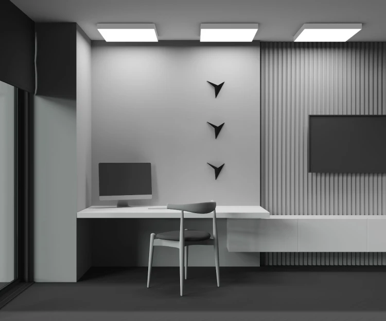 Потолочный светильник Maytoni Zon C032CL-90W3K-SQ-W - 
