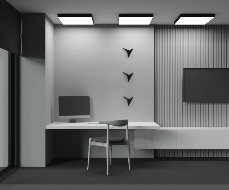 Потолочный светильник Maytoni Zon C032CL-90W3K-SQ-W - 