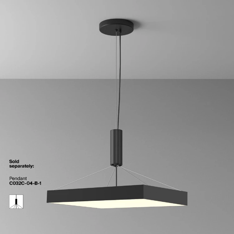 Потолочный светильник Maytoni Zon C032CL-90W3K-SQ-W - 
