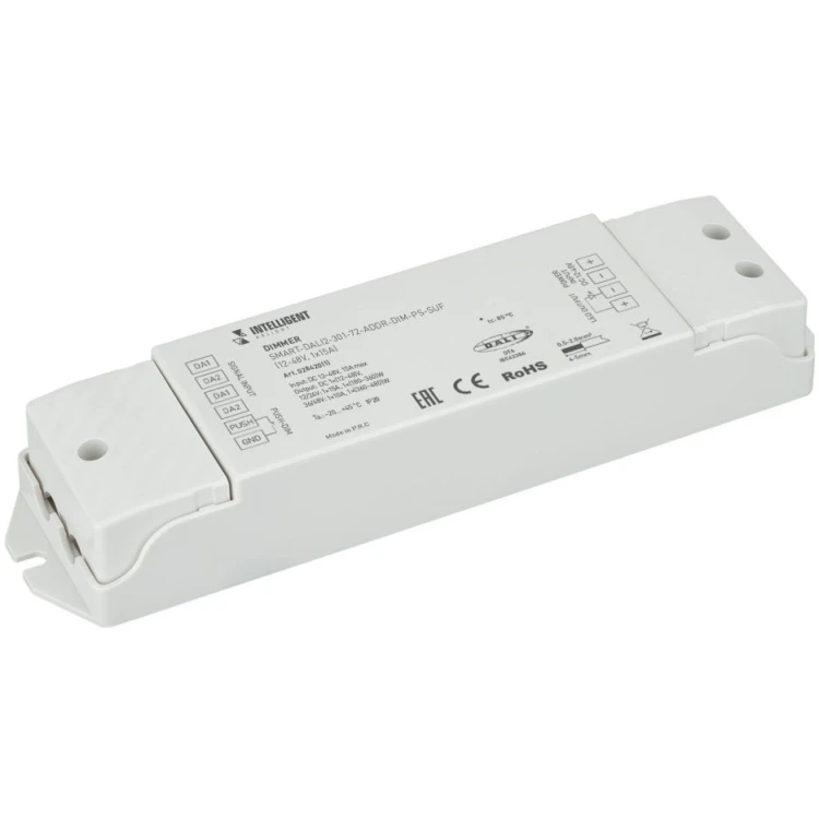 Диммер Arlight SMART-DALI2-301-72-ADDR-DIM-PS-SUF (12-48V, 1x15A) 028420(1)