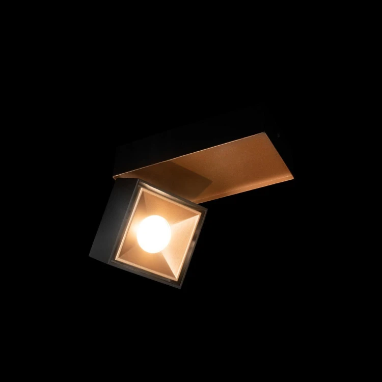 Накладной спот Loft IT Knof 10324/B Gold Black - 