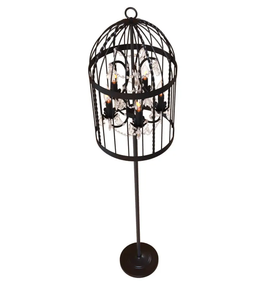Торшер LOFT IT Vintage birdcage Loft1891F