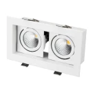 Встраиваемый светильник Arlight CL-KARDAN-S180x102-2x9W Warm 024127