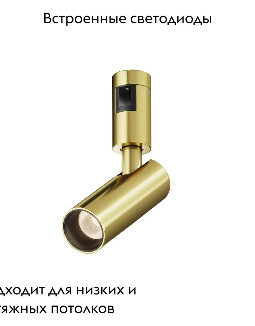 Трековый магнитный светильник Maytoni Focus TR144-1-5W3K-W-B - 