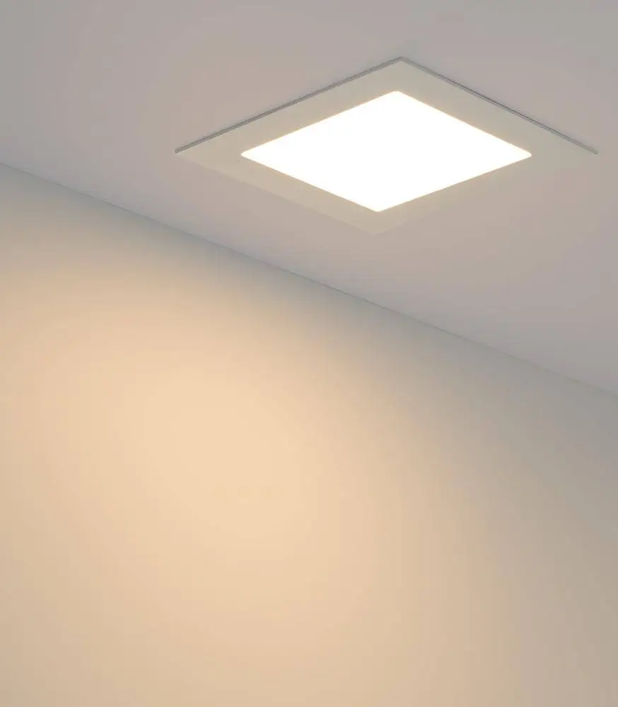Встраиваемый светодиодный светильник Arlight DL-142x142M-13W Warm White 020130
