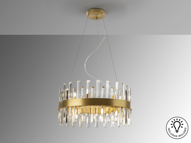 Люстра Grace 14L золотая