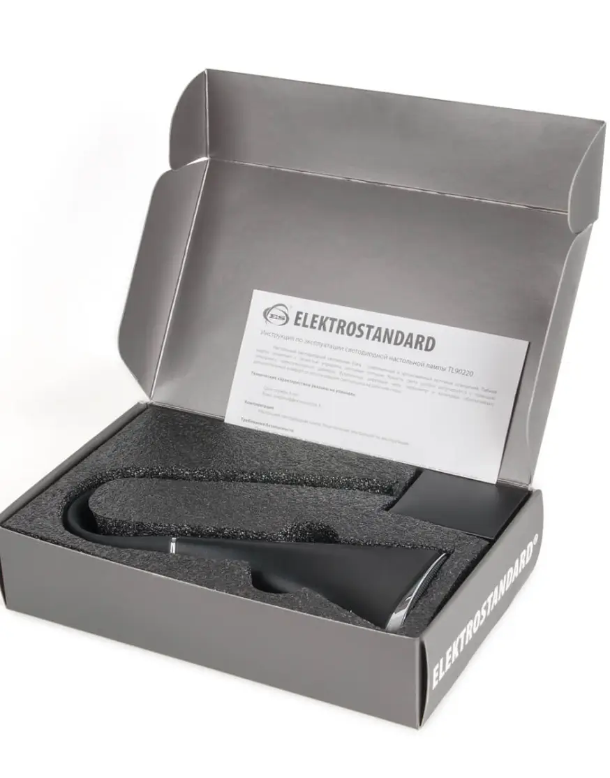 Настольная лампа Elektrostandard Elara черный 4690389102356