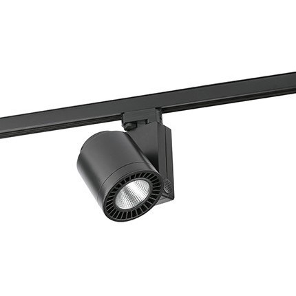 Трековый светильник Cylinder 24W 20 гр.черный
