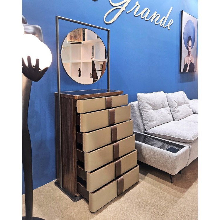 Комод с зеркалом Yang Chest of Drawers