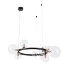 Подвесная люстра Arte Lamp Vincent A7790SP-10BK Подвесная люстра Arte Lamp Vincent A7790SP-10BK