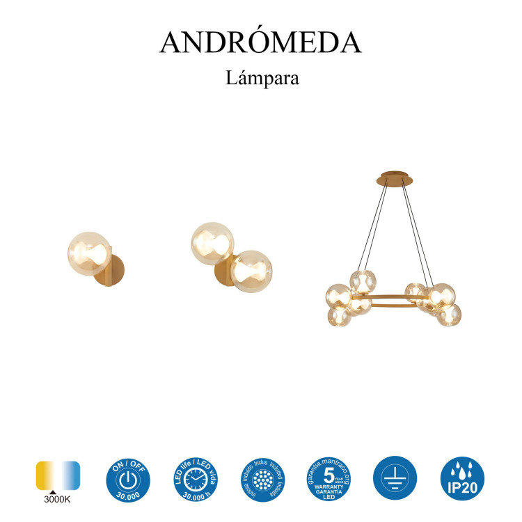 9555 Люстра подвесная MANTRA ANDROMEDA