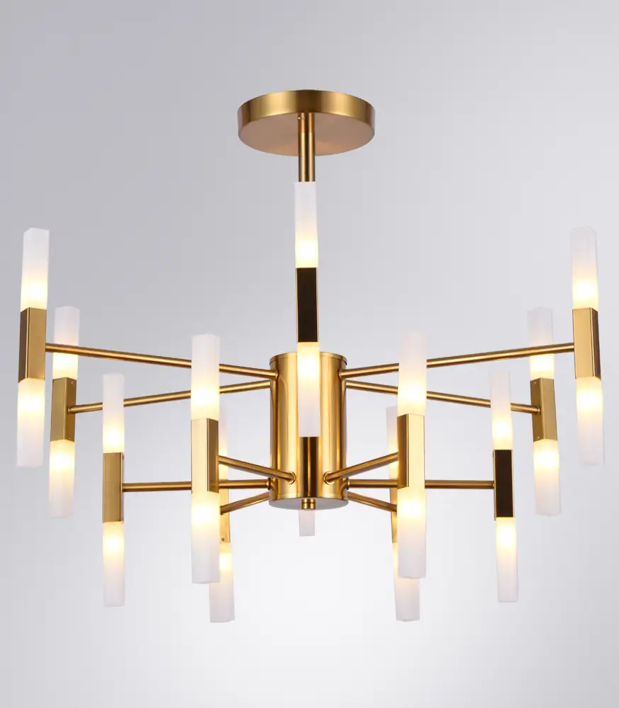 Люстра на штанге Arte Lamp Ramona A7410PL-24PB