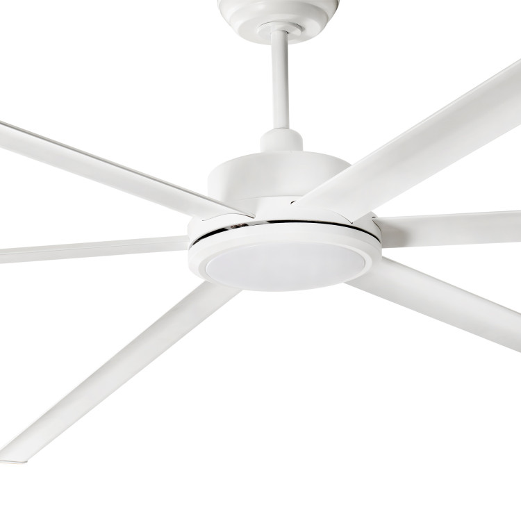 Потолочный вентилятор ROTTERDAM 25 XXL Ш2500MM белый 6P 32W LED 3000K
