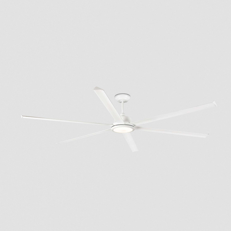 Потолочный вентилятор ROTTERDAM 25 XXL Ш2500MM белый 6P 32W LED 3000K