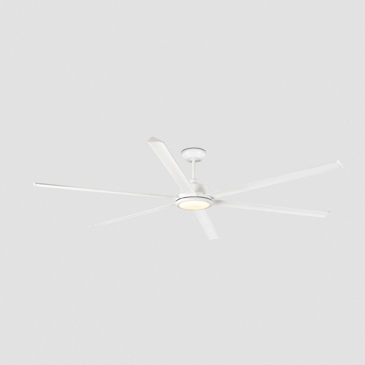 Потолочный вентилятор ROTTERDAM 25 XXL Ш2500MM белый 6P 32W LED 3000K