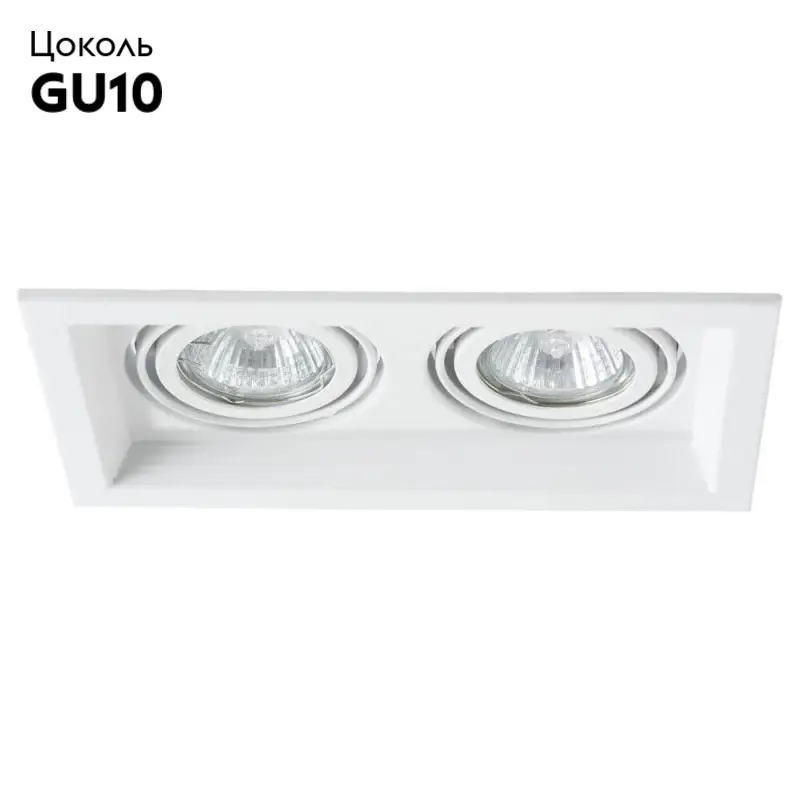 Встраиваемый светильник Arte Lamp A6661PL-2WH