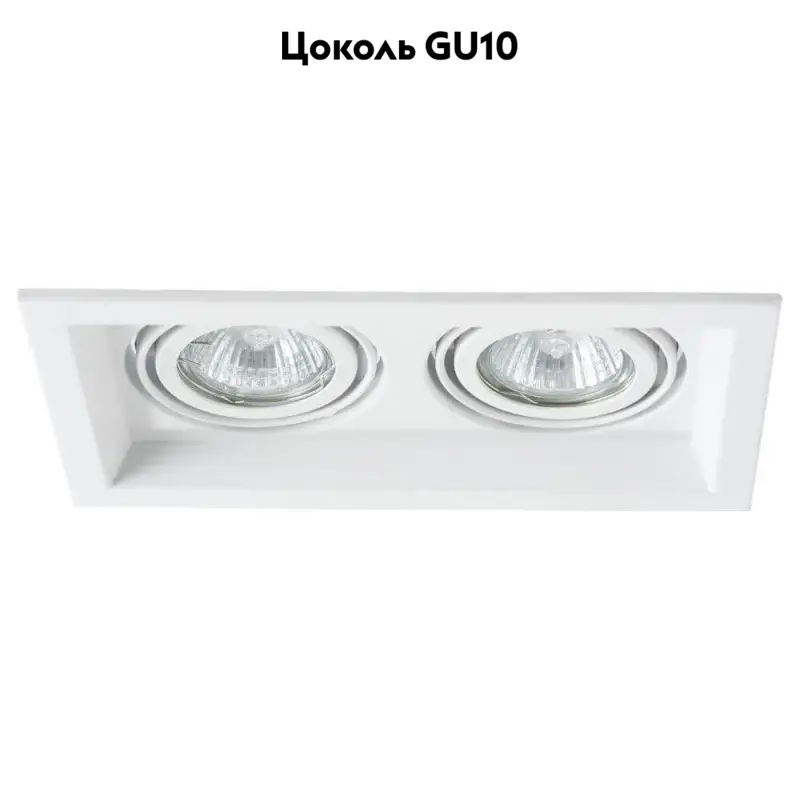Встраиваемый светильник Arte Lamp A6661PL-2WH