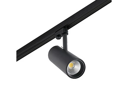 Трековый светильник Fuga Medium черный 18W 3000K 60º