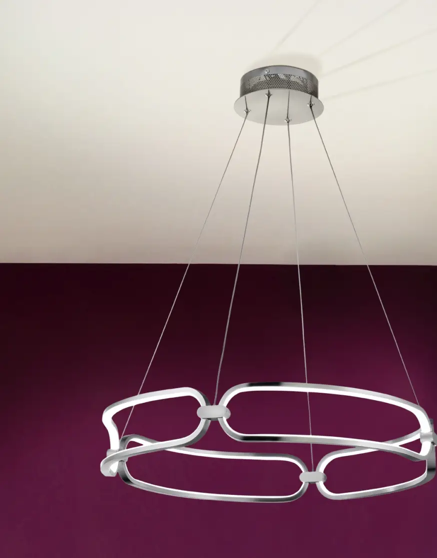 Подвесной светильник Colette LED хром 60Ø