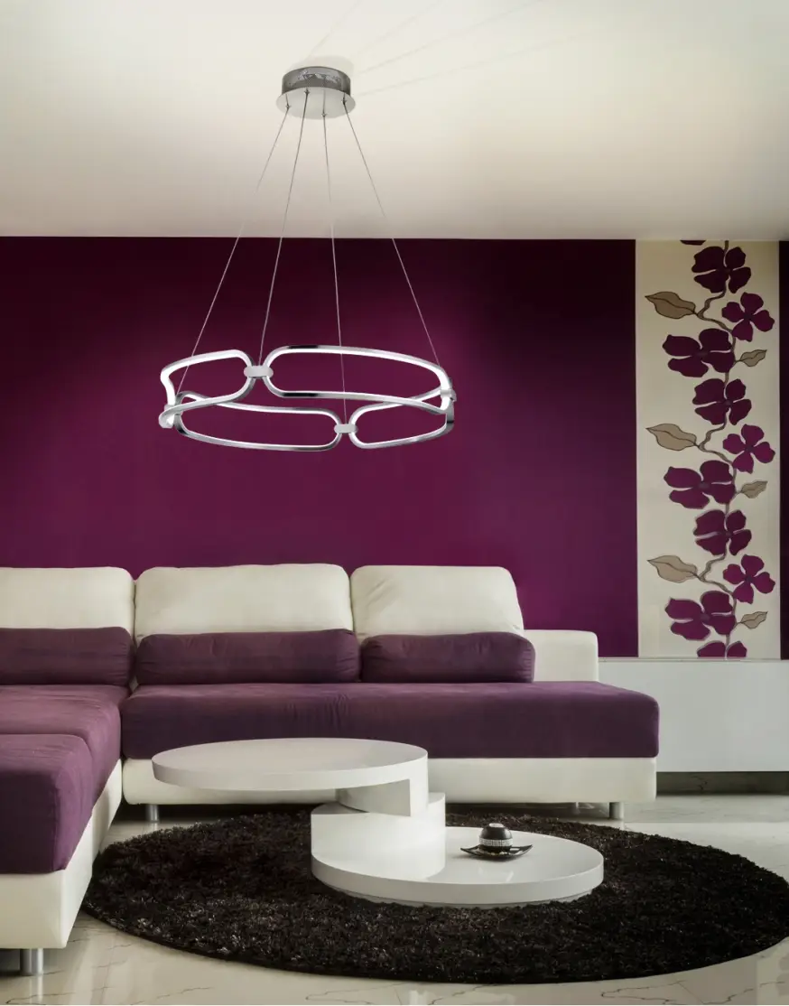 Подвесной светильник Colette LED хром 60Ø