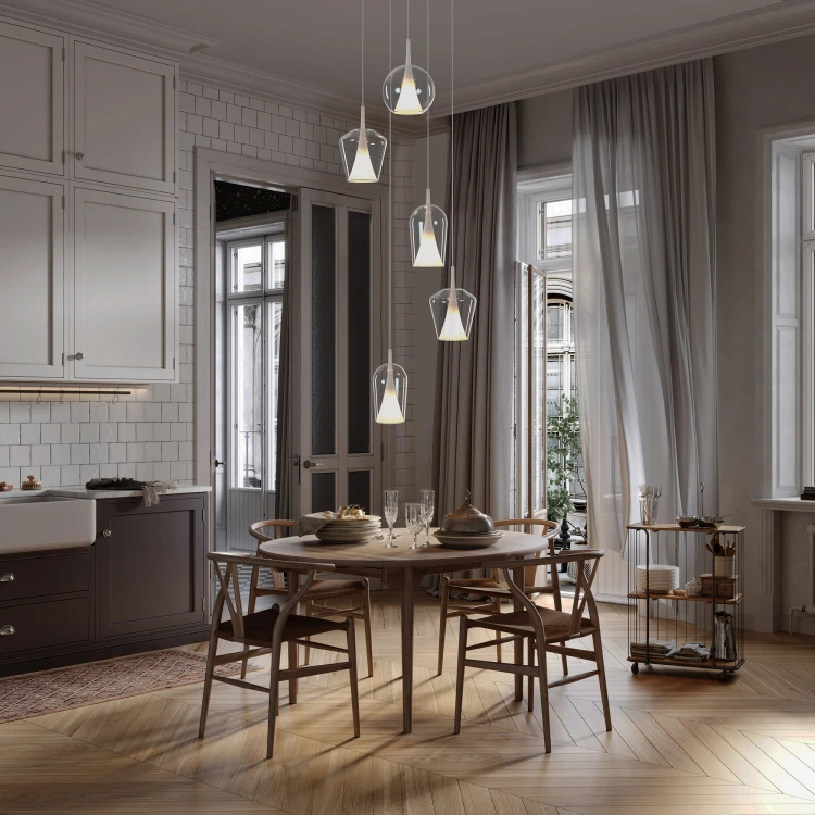 Подвесной светильник без основания MANTRA ELSA 8240