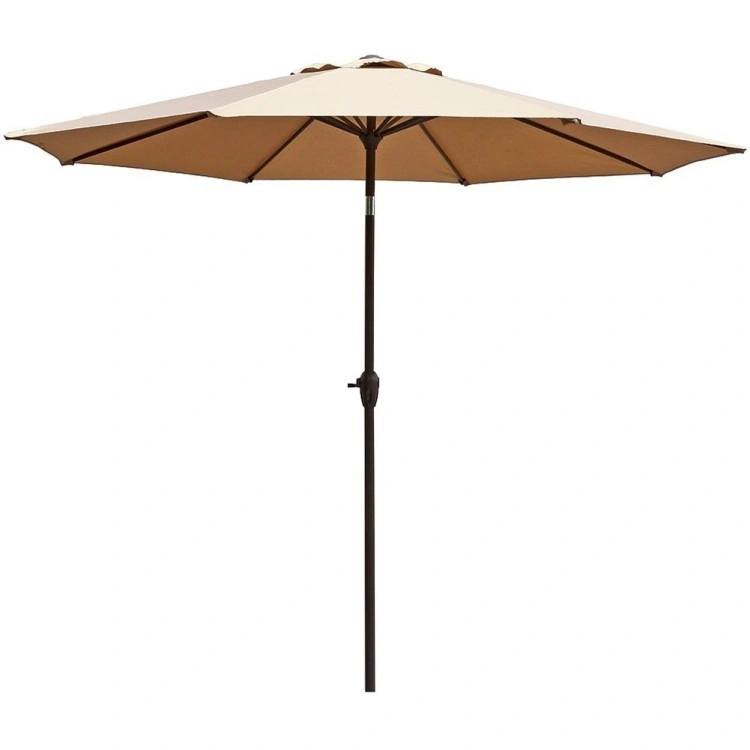 Зонт для сада AFM-270/8kR-Beige (с наклоном)