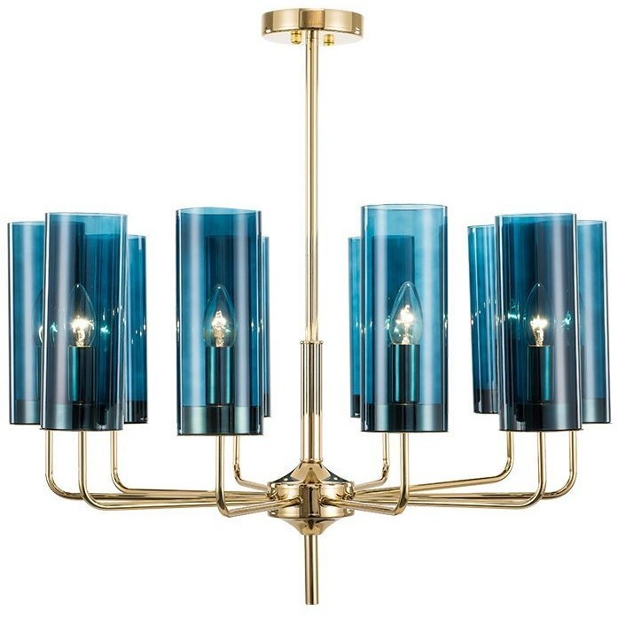 Люстра Glass Tube Chandelier 10