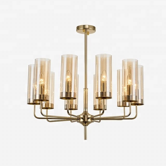 Люстра Glass Tube Chandelier 10