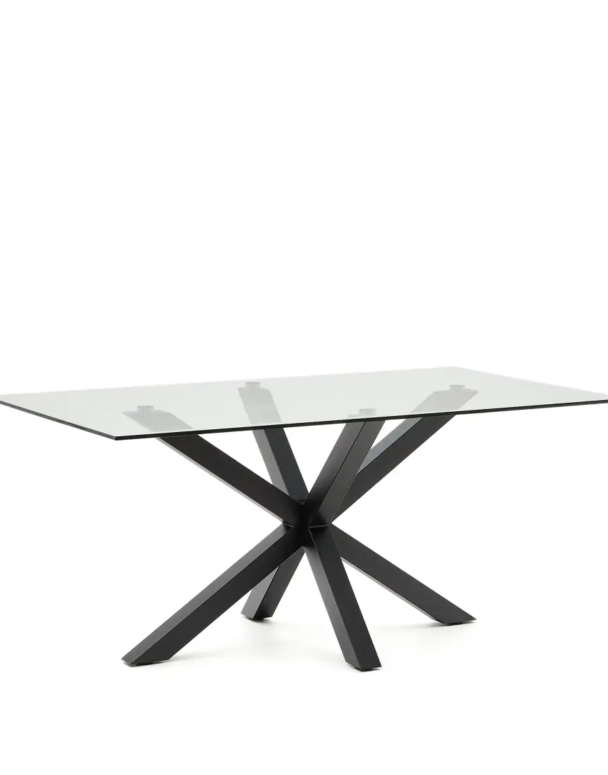 Стол Arya 160x90 стекло черный