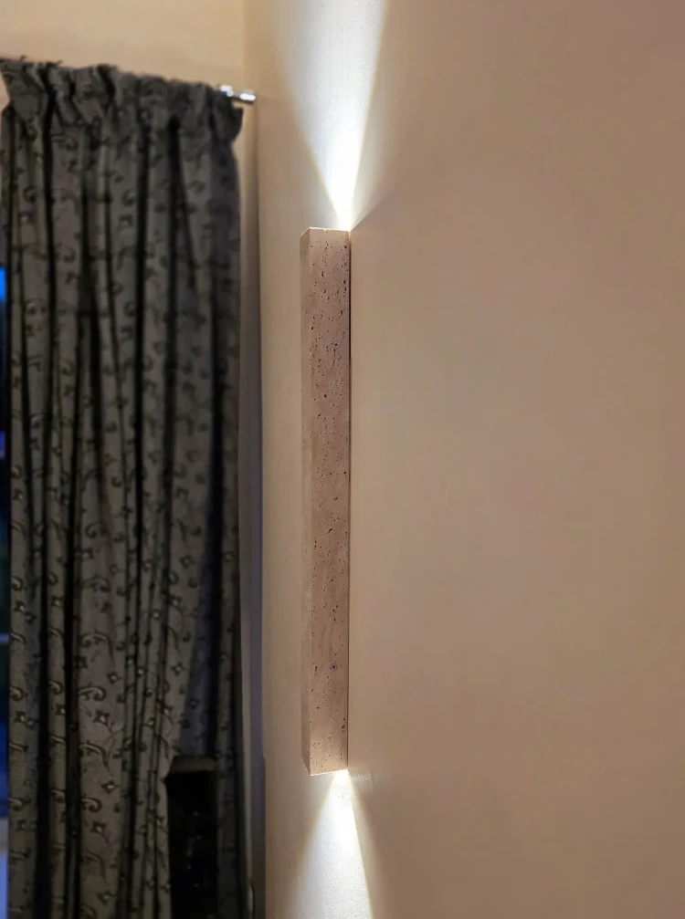 Бра Obbe Travertin H60